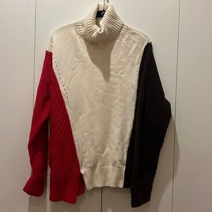 French Connection oversized turtle neck sweater
